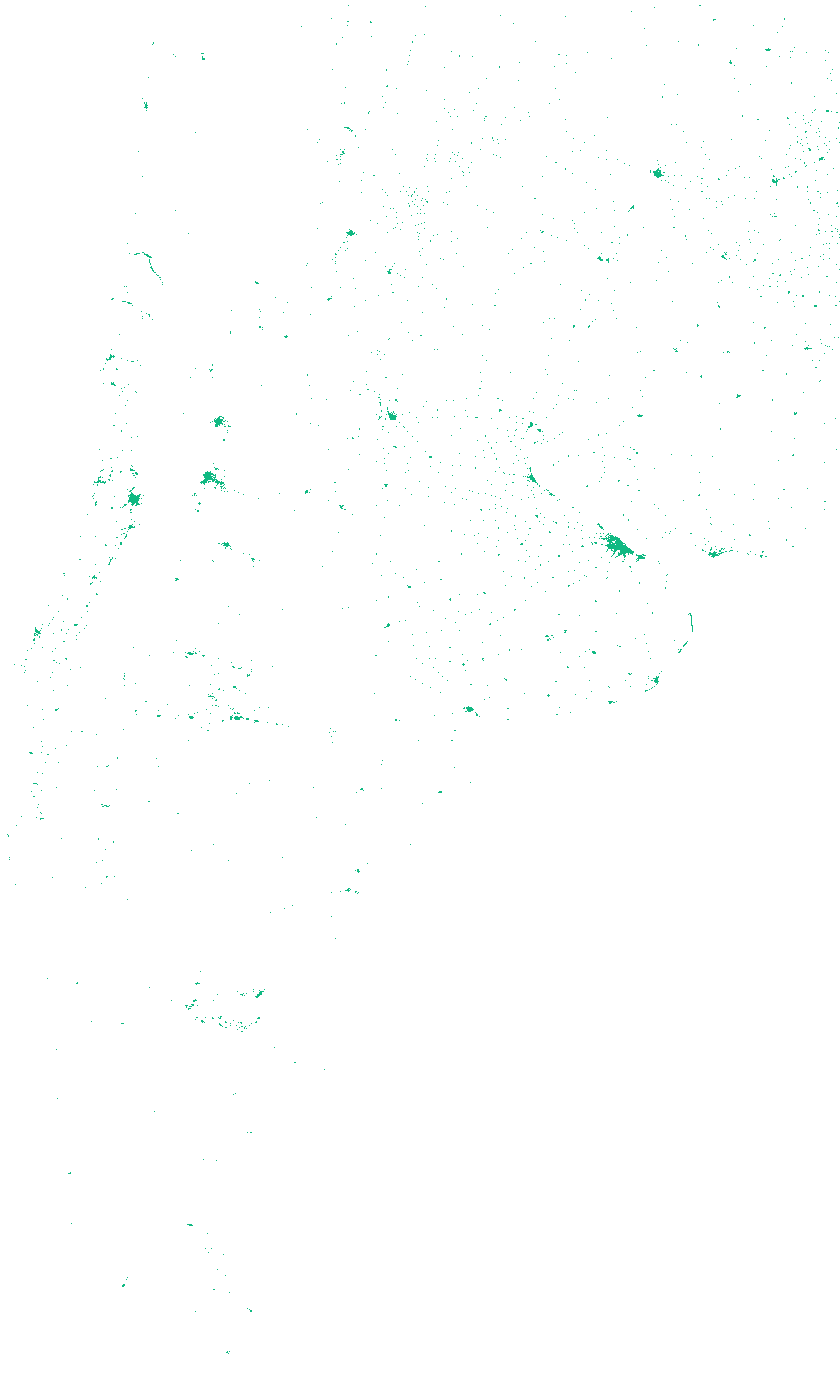 Proporción urbana MODIS Land Cover